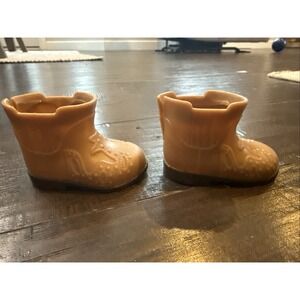 OG Our Generation Doll Cowboy Western Boots For 18" Doll Tan By Battat